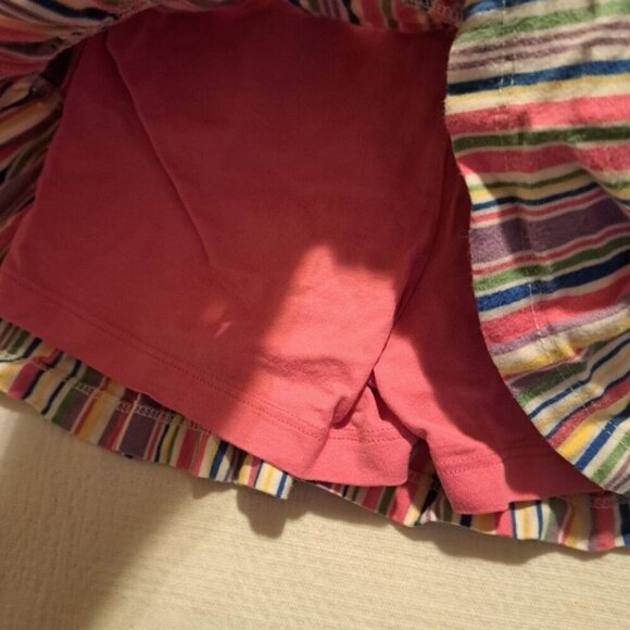 Hanna Andersson girls size 110 or 5 floral with stripes, have modesty shorts - Picture 4 of 5